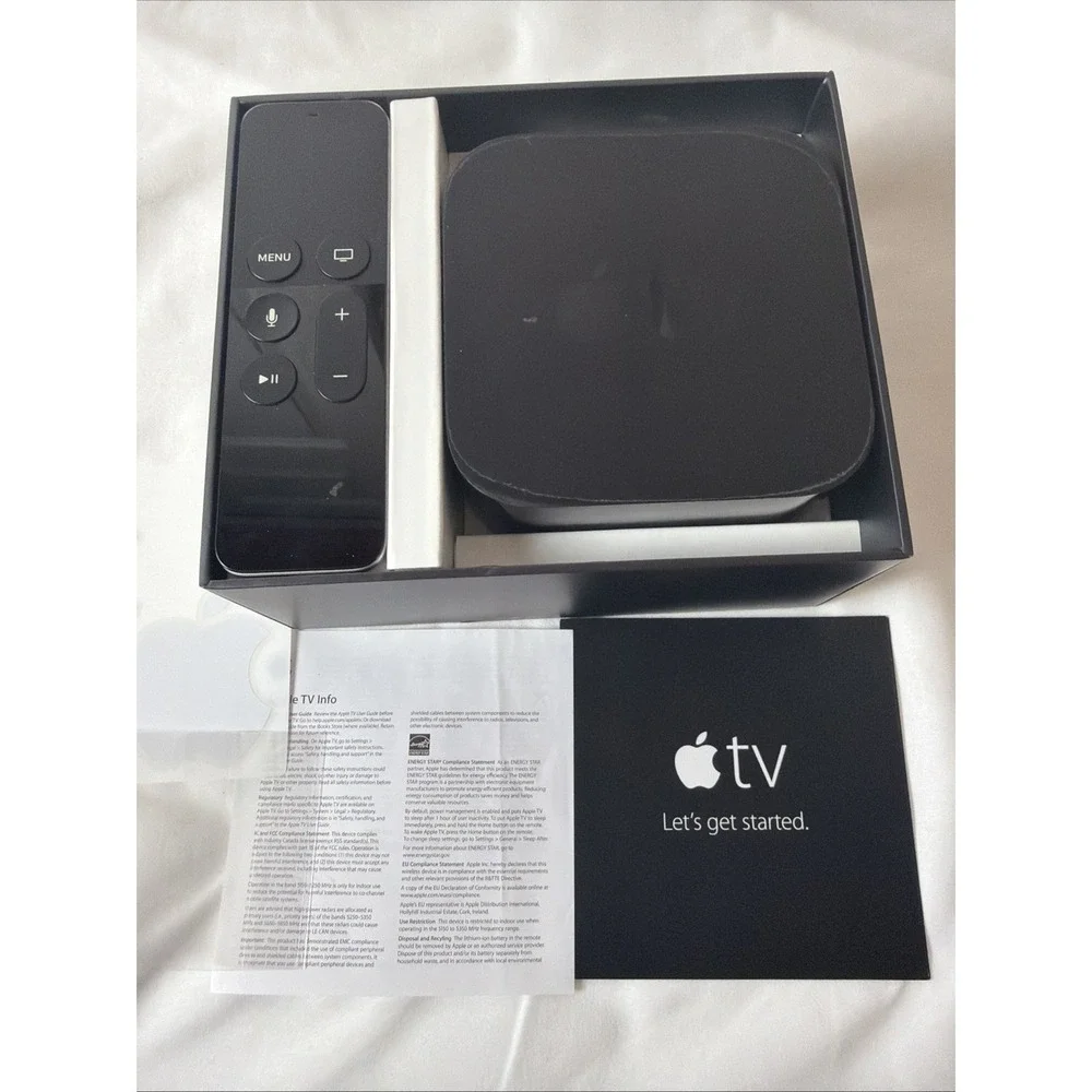 Apple TV A1625 MGY52LL/A HD 32GB Media Streamer 4th Generation